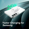 Baseus GaN5 Fast Charger Mini 1C 25W Moon White (P10110909213-00) - зображення 4