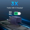 Baseus GaN5S Fast Charger 1C 30W Midnight Purple (P10162504523-00) - зображення 4