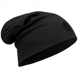   Buff Шапка ® HEAVYWEIGHT MERINO WOOL LOOSE HAT SOLID black