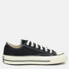 Converse Жіночі кеди низькі  Chuck 70 162058C 39 (6) 24.8 см Чорні (888755677049) - зображення 1