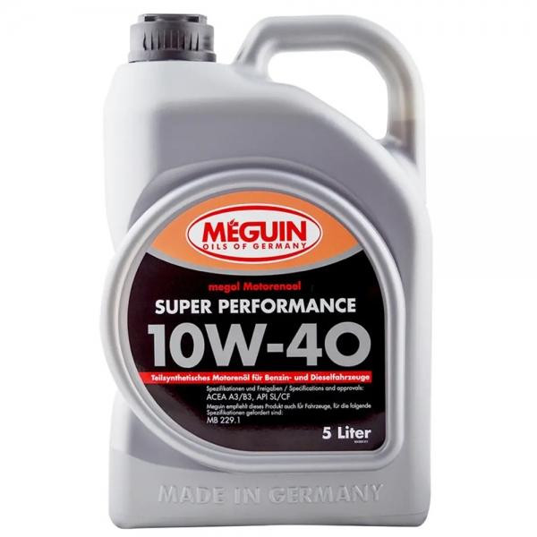 Meguin Super Performance 10W-40 5л - зображення 1