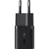 Baseus GaN5 Fast Charger Mini 25W Black Type-C to Type-C cable (P10110909113-01) - зображення 1