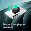 Baseus GaN5 Fast Charger Mini 25W Black Type-C to Type-C cable (P10110909113-01) - зображення 2