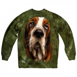   TKT Import Світшот бавовняний з принтом Basset Hound  450008 XL