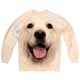   TKT Import Світшот бавовняний з принтом I Am Happy Golden Retriever  450002 XL