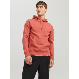   Jack & Jones Худі на флісі чоловіче  XAZ436554FRXP L Червоне (DD8000007934577)