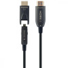 Cablexpert HDMI to HDMI 20m Black (CCBP-HDMID-AOC-20M) - зображення 1