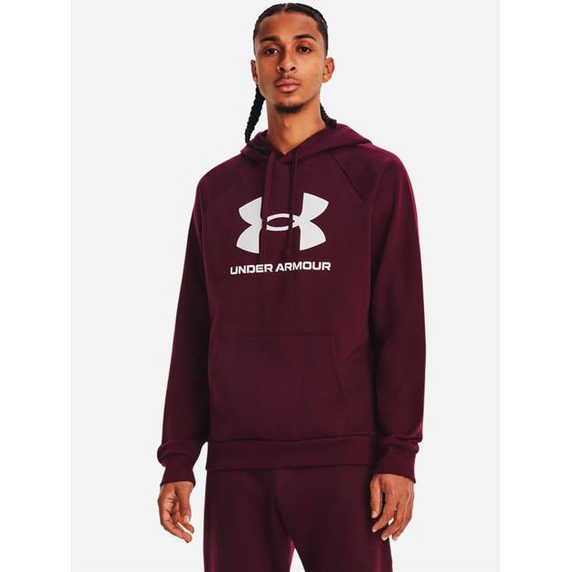 Under Armour Худі утеплене чоловіче  Rival Fleece Logo Hd 1379758-600 L (196884175122) - зображення 1