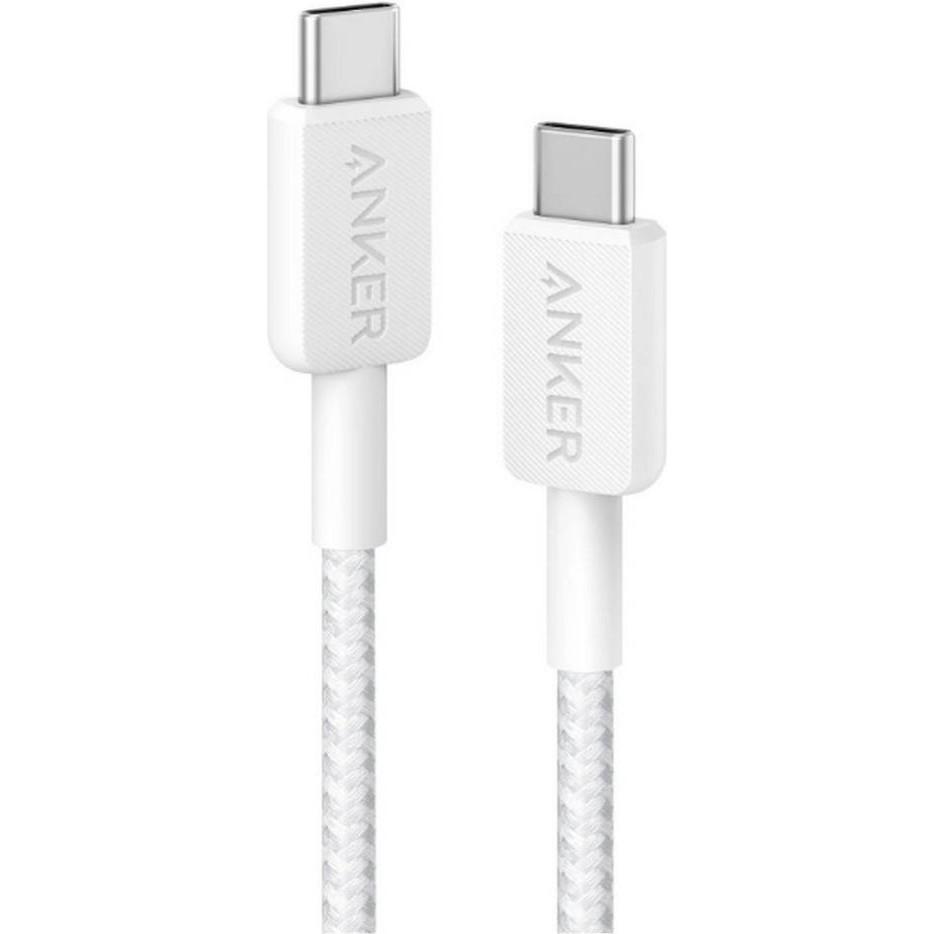 Anker USB-C to USB-C 1.8m White (A81F6H21) - зображення 1