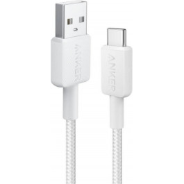   Anker Powerline 322 USB Type-A to USB Type-C 0.9m White (A81H5H21)