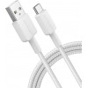 Anker Powerline 322 USB Type-A to USB Type-C 0.9m White (A81H5H21) - зображення 2