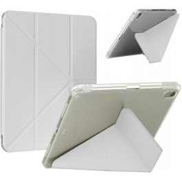   BeCover Обкладинка Ultra Slim Origami Transparent  з кріпленням Apple iPad Air 11" M2 2024 Gray (711390)