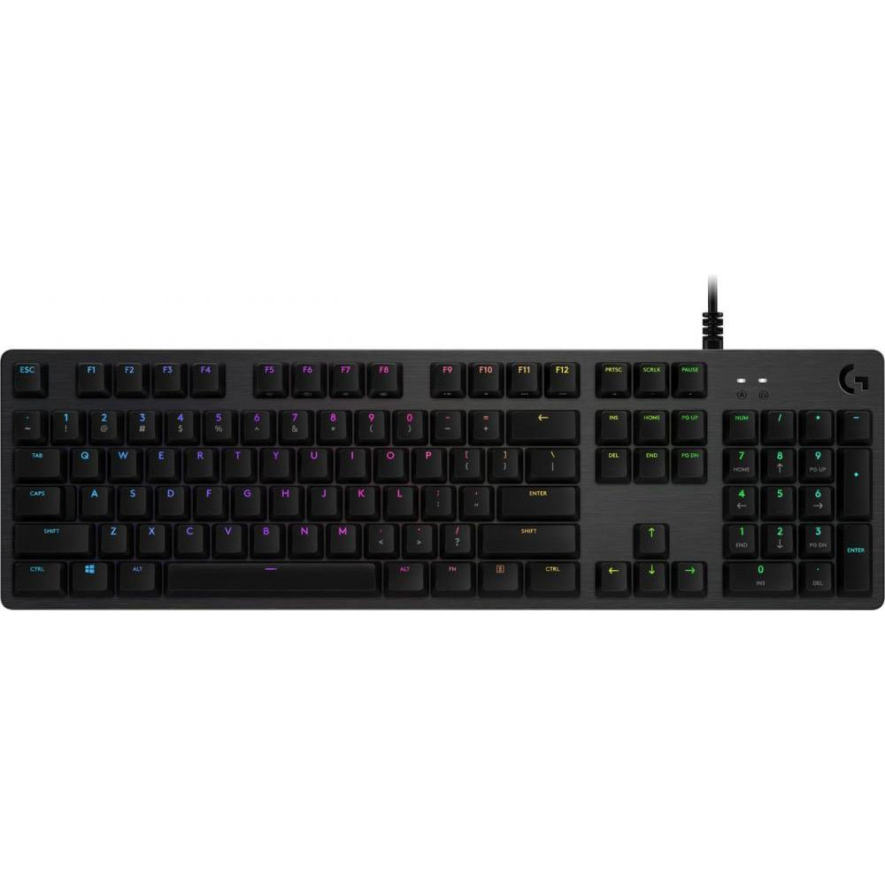 Logitech G512 Lightsync RGB Mechanical GX Blue USB Carbon (920-008946) - зображення 1