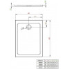 Radaway Doros F 140x80 SDRF1480-01 - зображення 2