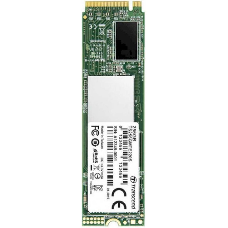 Transcend NVMe SSD 220S 256 GB (TS256GMTE220S) - зображення 1