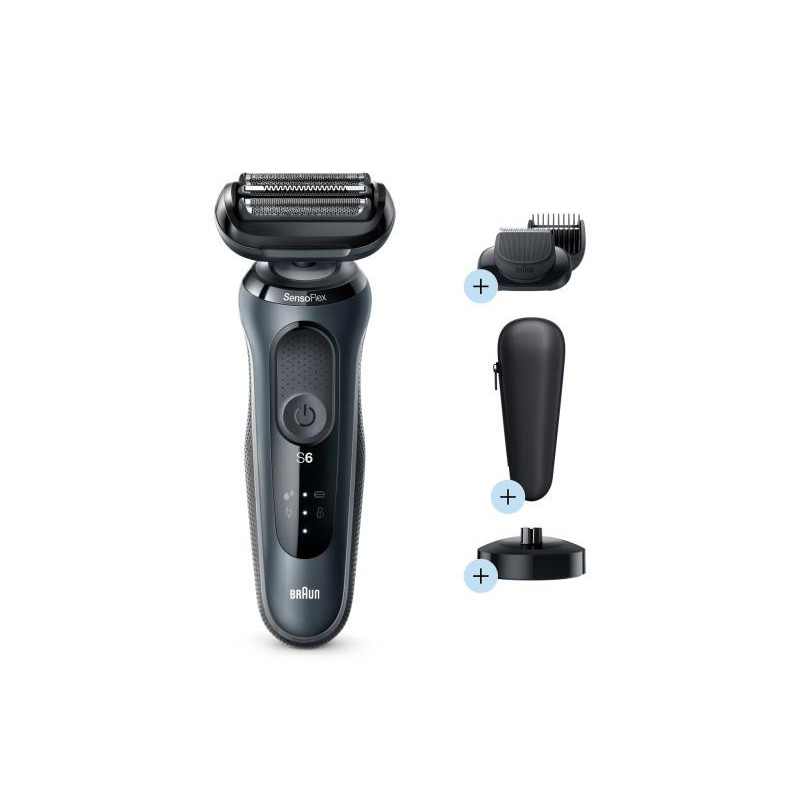 Braun Series 6 SensoFlex Wet&Dry 60-N4500cs - зображення 1