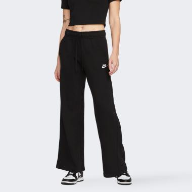 Nike Спортивні штани утеплені жіночі  Club Fleece Pant Wide FB2727-010 L Чорні (196153486706) - зображення 1