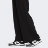 Nike Спортивні штани утеплені жіночі  Club Fleece Pant Wide FB2727-010 L Чорні (196153486706) - зображення 5