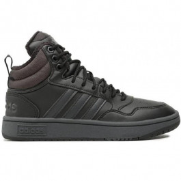   Adidas Кеди hoops 3.0 mid wtr cblack/carbon/ftwwht (GW6421) 9 Чорний