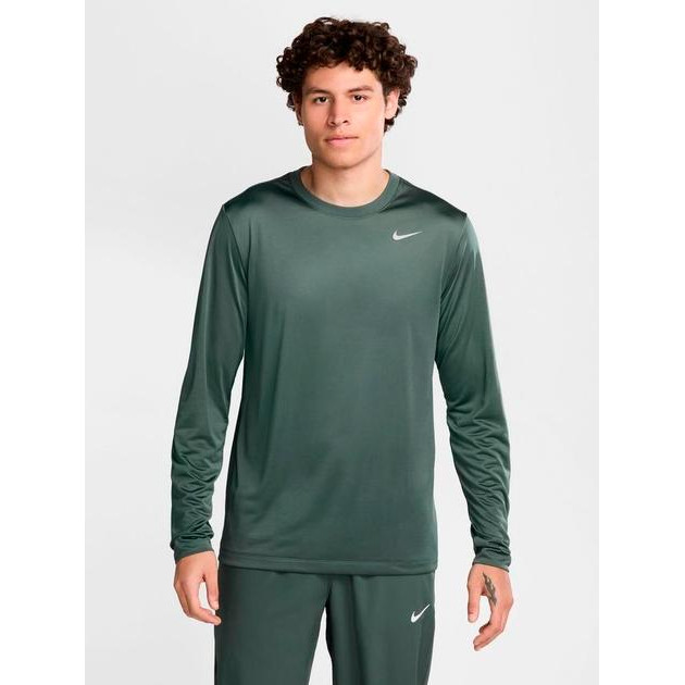 Nike Спортивний лонгслів чоловічий  M Nk Df Tee Rlgd Ls Reset DX0993-338 XL Зелений (197597523699) - зображення 1