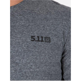   5.11 Tactical Термореглан чоловічий  Triblend Legacy Long Sleeve Tee 016 S Heather Grey (888579358438)