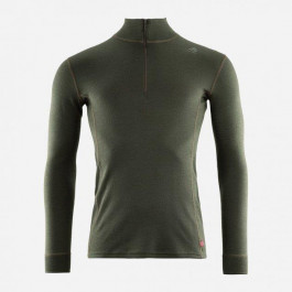   Aclima Термокофта чоловіча  WarmWool 200 Mock Neck Men 107439 XL Olive Night (7034041098187)