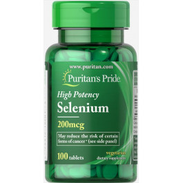   Puritan's Pride Selenium 200 mcg (100 tablets)