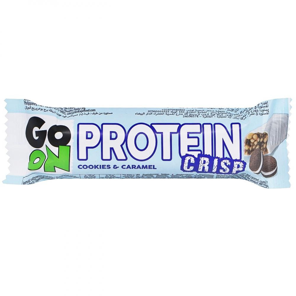 Go On Nutrition Protein Crisp Bar 50g Cookie-Caramel - зображення 1