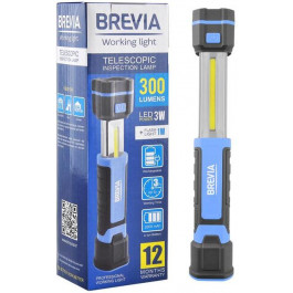   Brevia 3W COB 1W LED 300lm 2000mAh microUSB (11340)