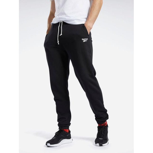 Reebok Спортивні штани чоловічі  Te Ft Cuffed Pant FK6024 S Чорні (4062051706542) - зображення 1