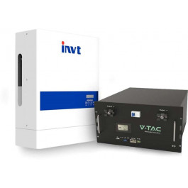   INVT BD6KTL-LL1 6kW + АКБ V-TAC LFP 9.6kWh/48V/200Ah (0746020705708)