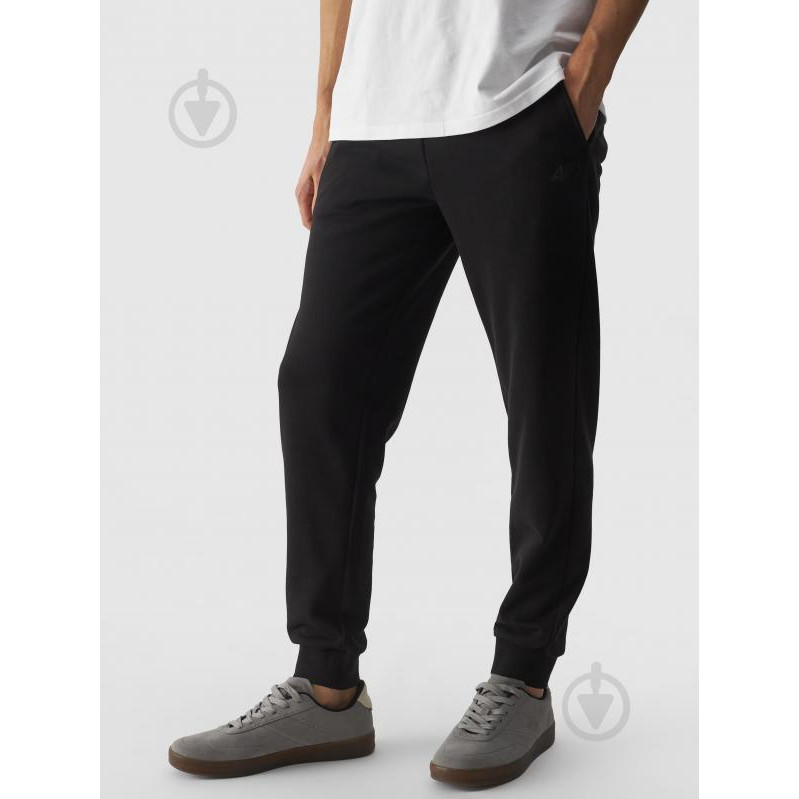 4F Спортивні штани утеплені чоловічі  Trousers Cas M0942 4FWMM00TTROM0942-20S M Чорні (5905700007227) - зображення 1