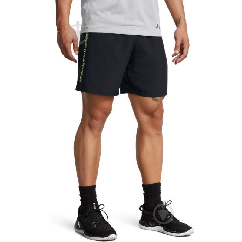 Under Armour Спортивні шорти чоловічі  Ua Woven Wdmk Shorts 1383356-004 S Чорні (197777305978) - зображення 1