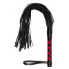 Slash Флоггер Premium Leather Flogger чёрно-красный (280149) - зображення 1