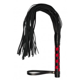   Slash Флоггер Premium Leather Flogger чёрно-красный (280149)