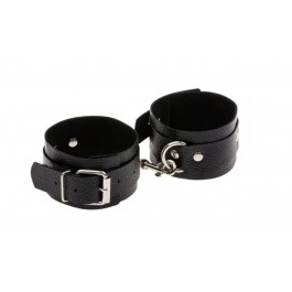   Slash Оковы Leather Standart Leg Cuffs, Black (SL281408)