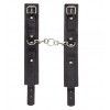 Slash Оковы Leather Standart Leg Cuffs, Black (SL281408) - зображення 2