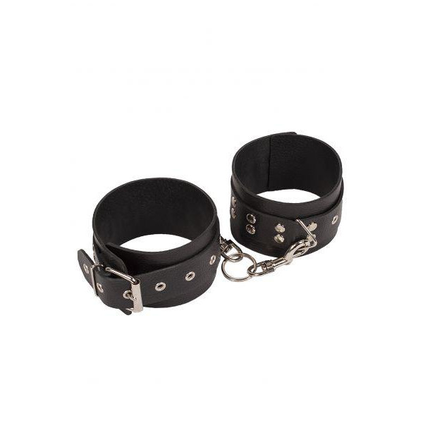 Slash Leather Restraints Leg Cuffs, black (SL280160) - зображення 1