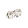 Slash Leather Dominant Hand Cuffs, white (SL280153) - зображення 4