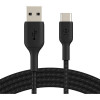 Belkin USB-C to USB-A  2m black (CAB002BT2MBK) - зображення 1