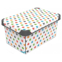   Qutu Коробка  Style Box Colored stars, 10 л (STYLE BOX с/к COLORED STARS 10л.) (8690068355345)