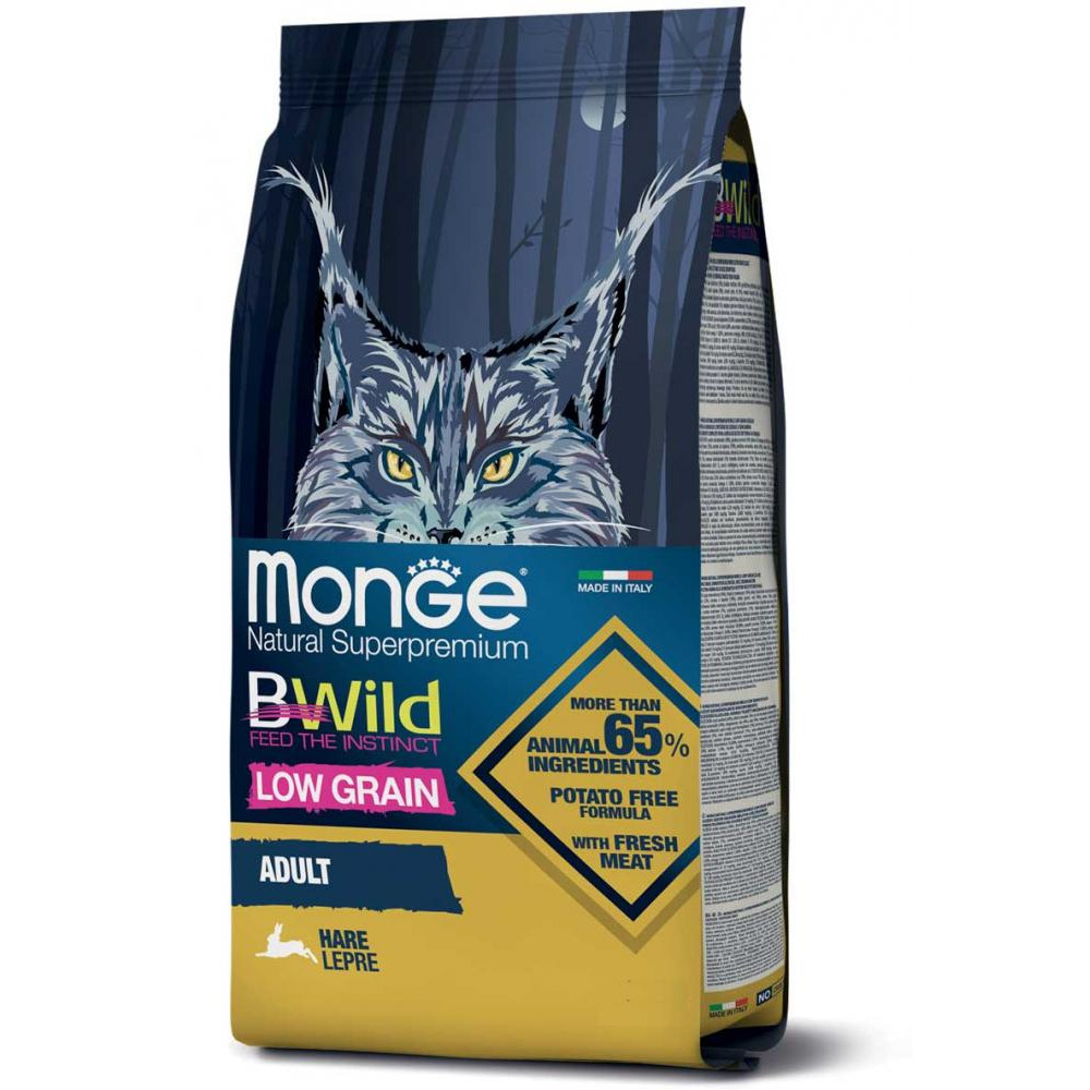 Monge BWild Low Grain Hare 10 кг (8009470004923) - зображення 1