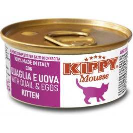   KIPPY Mousse Quaglia e uova with quail & eggs 85г (8015912511393)