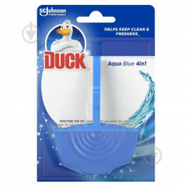   Duck Підвісний очищувач для унітазу  Aqua 4 в 1 синій (5000204324105)