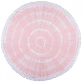   Barine Home Полотенце пляжное Pestemal Swirl Roundie Flamingo Barine размер 150х150 см (svt-2000022244428)