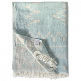   Barine Home Покрывало Barine Kilim Throw хлопок 130х170 см Mint (2000022079136)