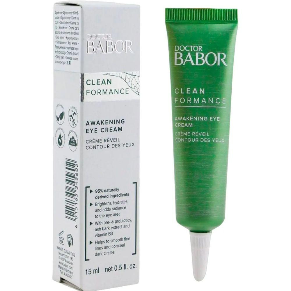 Babor Крем для повік Doctor  Clean Formance Awakening Eye Cream 15 мл (4015165345602) - зображення 1