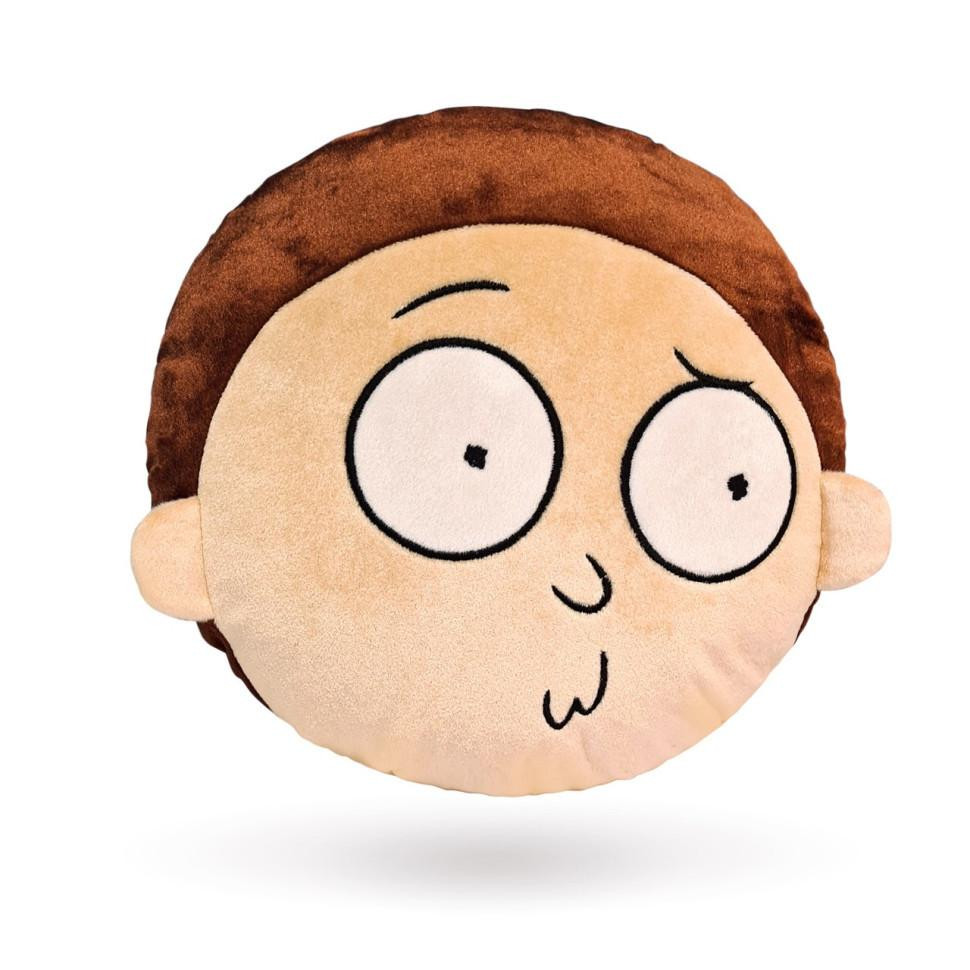 WP Merchandise Декоративна подушка  Rick and Morty Morty's face обличчя Ріка 36 см (FRMMORPIL22GN002) - зображення 1