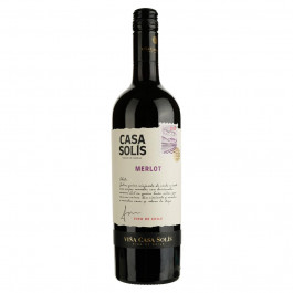 Casa Solis Вино  Merlot червоне сухе, 0,75 л (7804664410150)