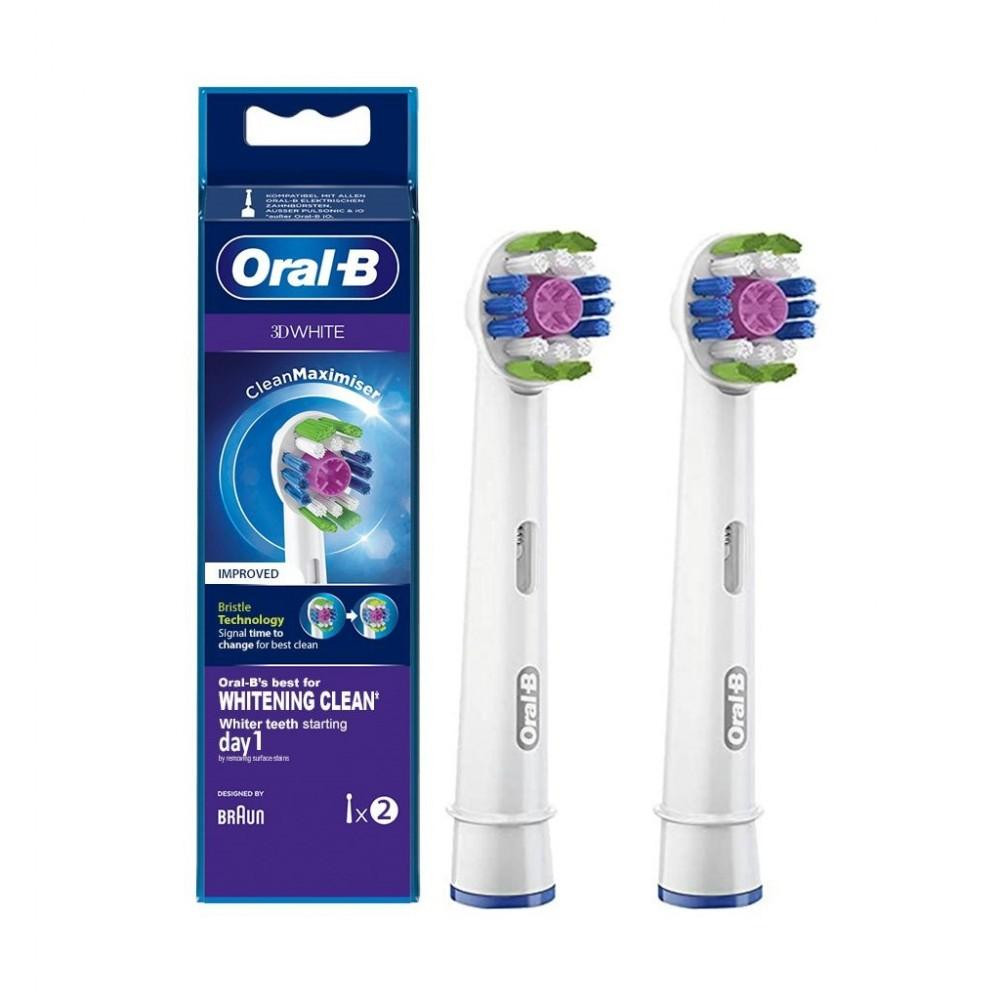 Oral-B EB18RB 3D White CleanMaximiser 2 шт - зображення 1